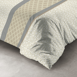 Parure de couette 2pcs 100% microfibre 55gsm sofra naturel