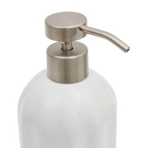 Distributeur de savon Colorama en céramique 450ml blanc
