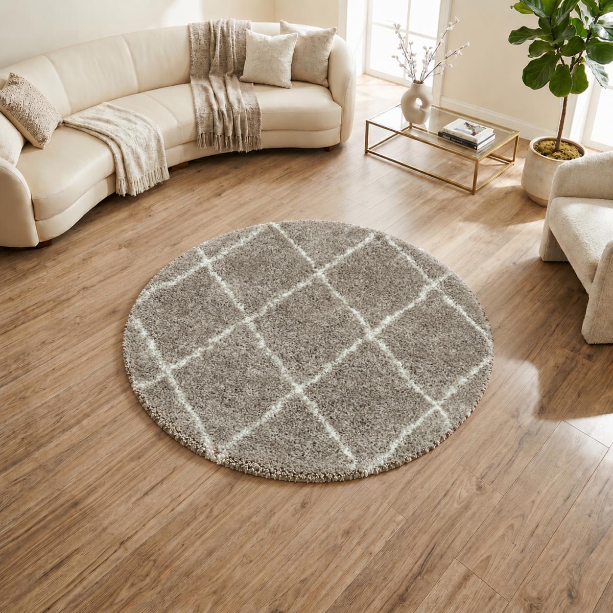 Tapis berbère tissé motif losange RANGO