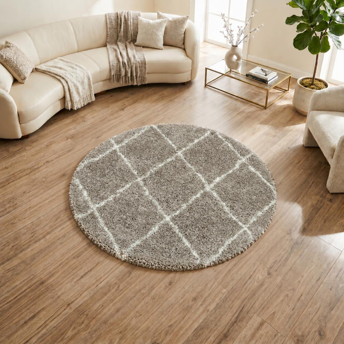 Tapis berbère tissé motif losange RANGO