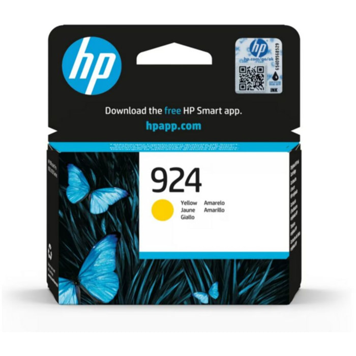 Cartouche d'encre HP 924 jaune