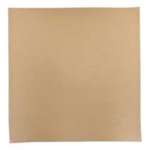 4 serviettes de table Joy 40x40cm beige lin