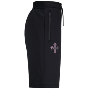 Pantaloni Corti Kappa Uomo Atrin Fiorentina Nero