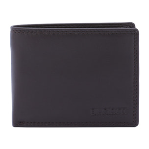 Portafoglio  da uomo In Vera pelle Made in Italy 8,5x11x2,5 cm