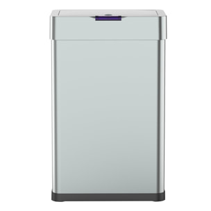 Poubelle automatique inox DAYTONA argent 70L