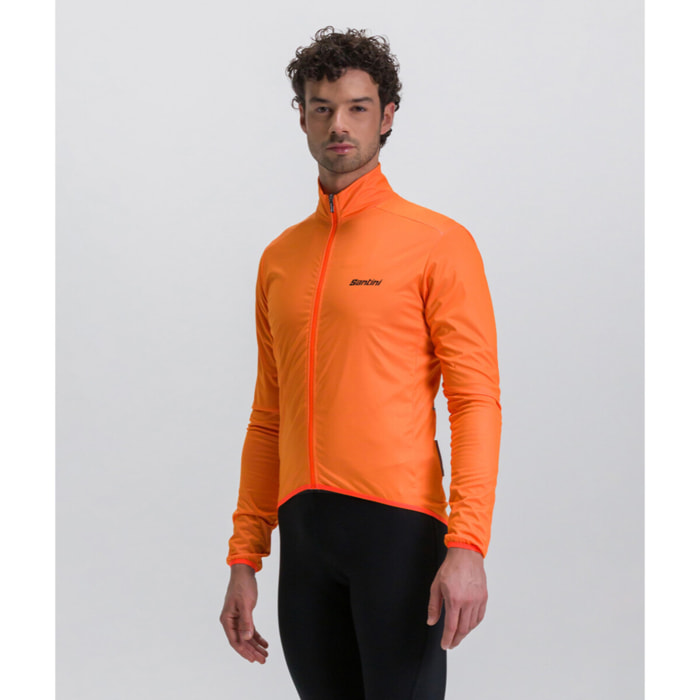Nebula - Chaqueta Antiviento - Naranja Fluocolor_es - Hombre