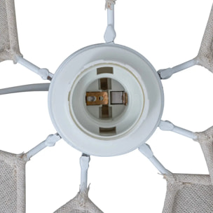 Suspension pétales "Naya" beige D100cm