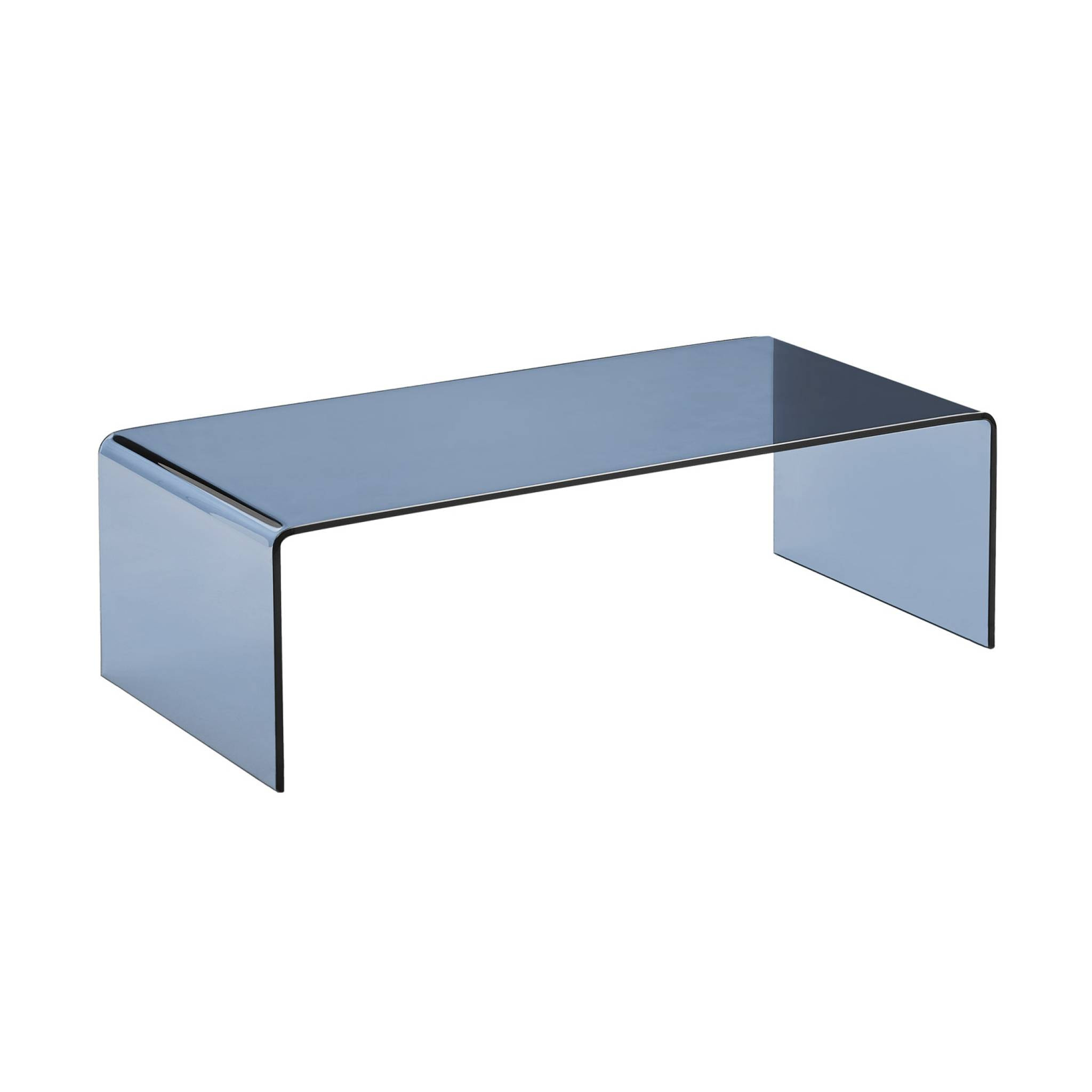 Table basse rectangulaire verre trempé GLINTZ