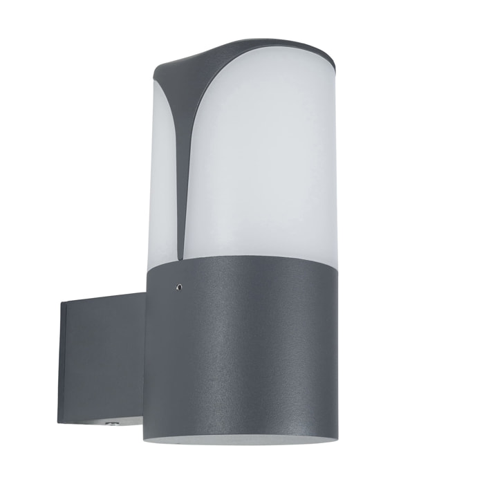 FORLIGHT Astra aplique exterior gris urbano para bombilla E27