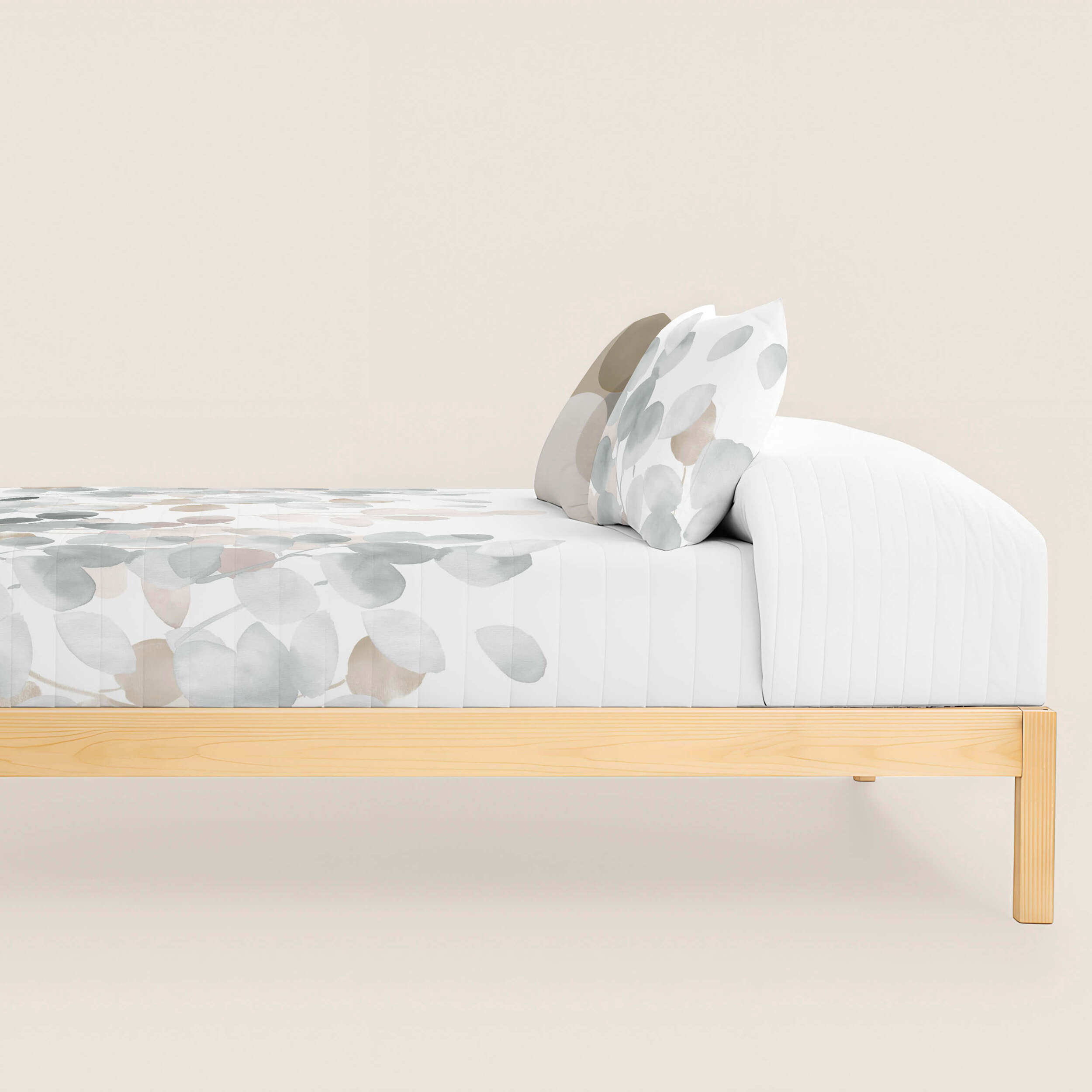 Colcha Bouti Estampada - 2/3 Piezas - 100% Poliéster - Microfibra - 70 gr/m² - Judy