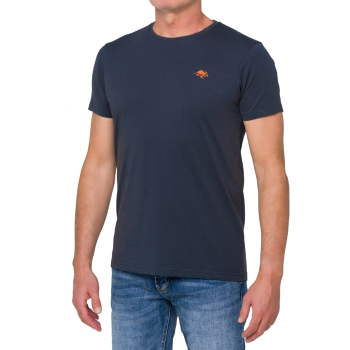 Camiseta de algodón 180 gr Hot Buttered Mistral marino