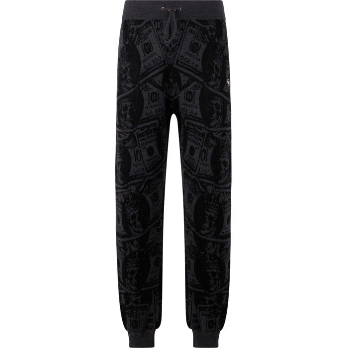 PHILIPP PLEIN Pantalones de chándal de punto