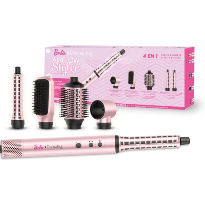 Brosse soufflante SAINT ALGUE Airflow Styler Barbie Edition