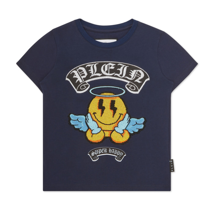 PHILIPP PLEIN Camiseta Cuello Redondo Ss SMILE