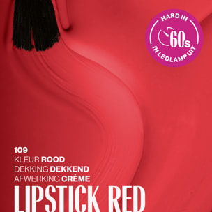 Vernis semi-permanent - 109 Lipstick Red- 15 ml