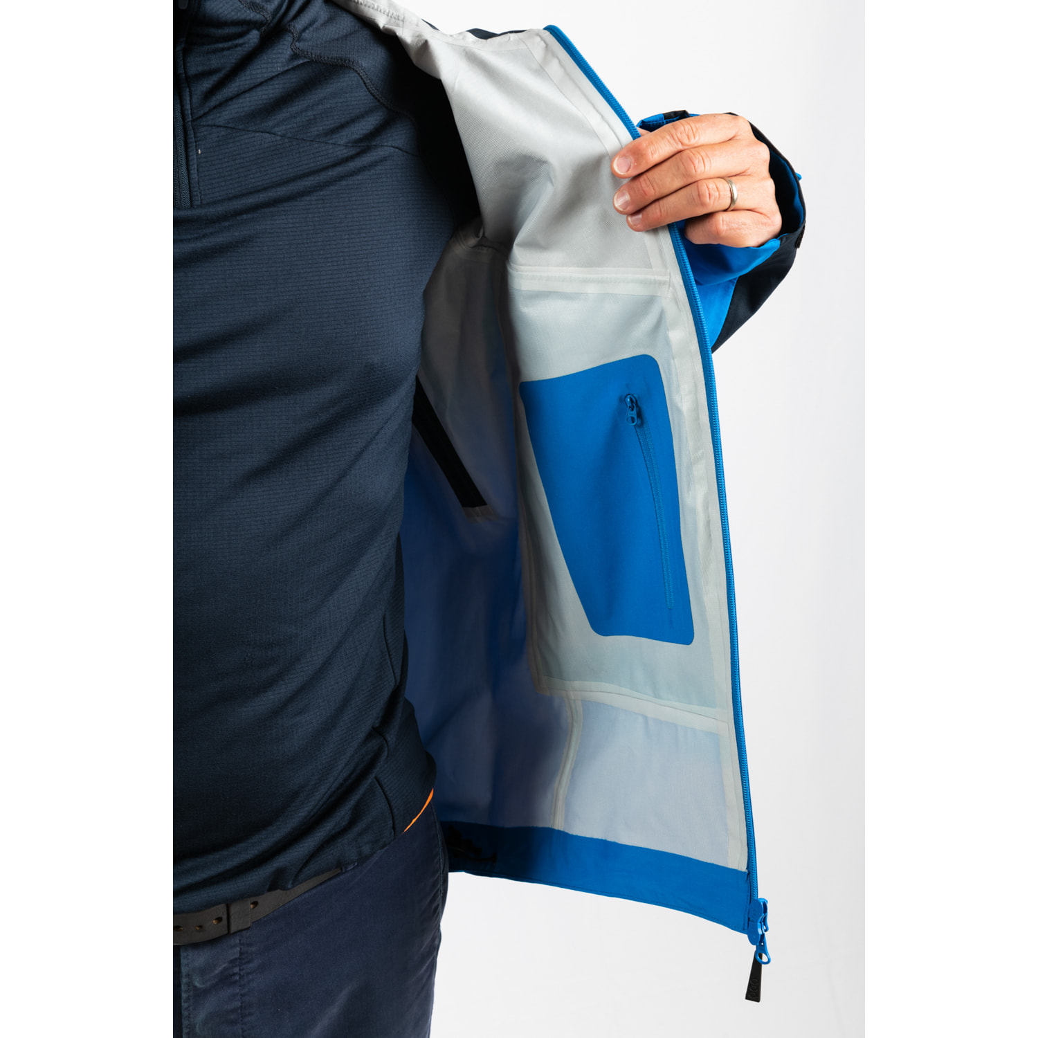 Giacca ECODiscover di ECOON - Blu / Azzurro