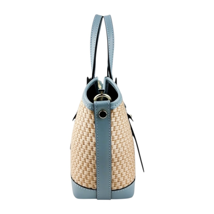 Borsa a mano Cheval Firenze Gallipoli Mini Celeste