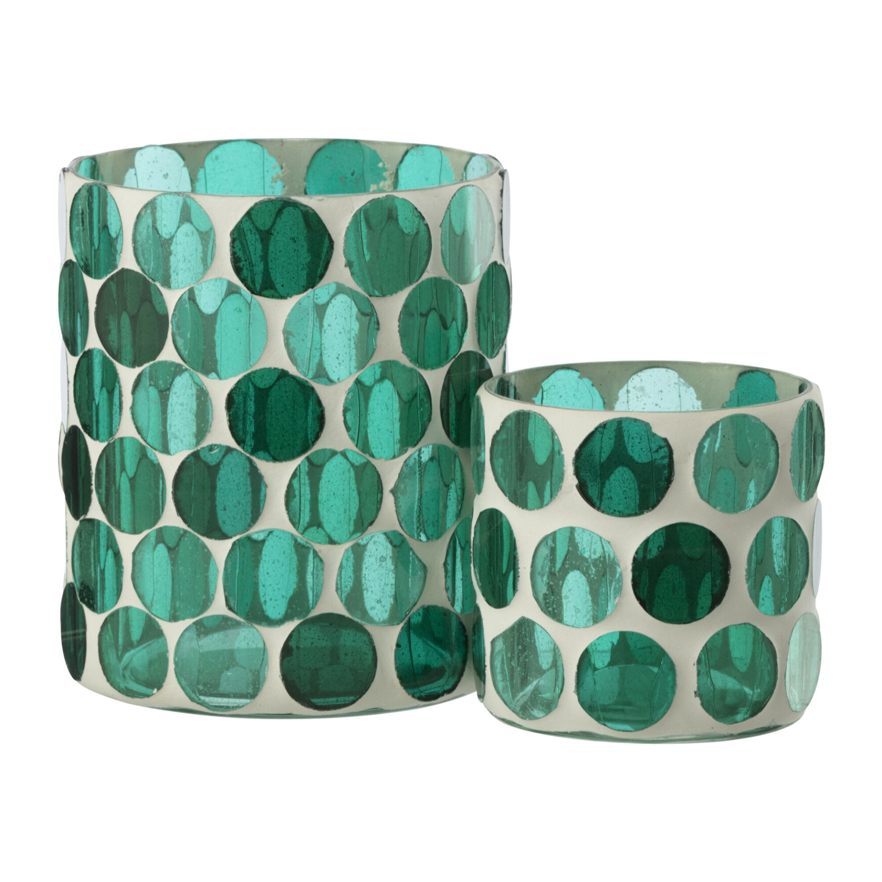J-line Chandelier - verre - turquoise - small