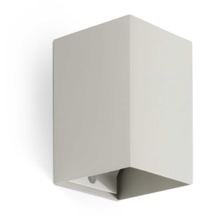 LUNE Lampada da parete piazza grigio