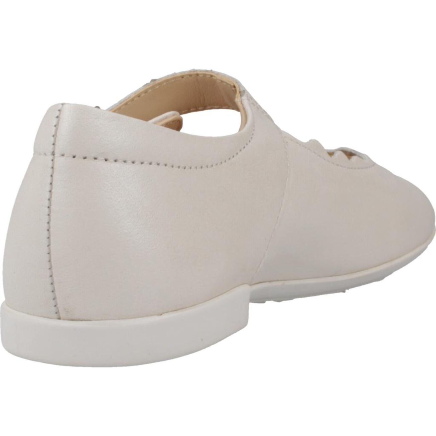 Zapatos Niña de la marca GEOX  modelo JR PLIE BLANCO