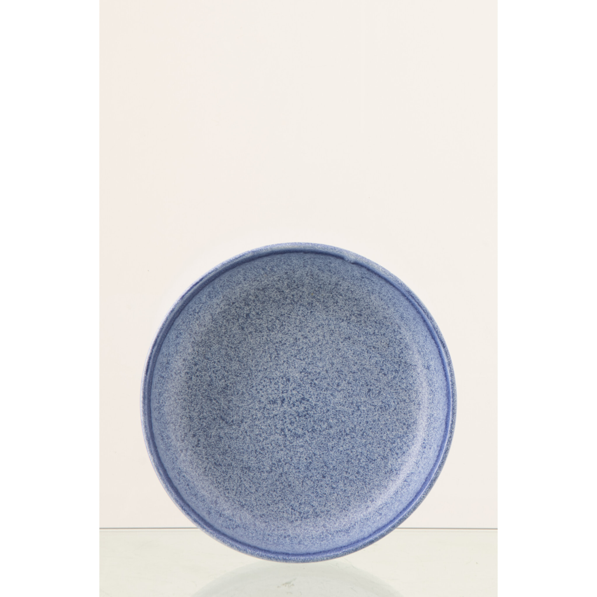 J-Line Bol Luna - céramique - bleu - large