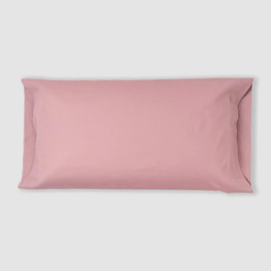 Funda de almohada algodón lisa