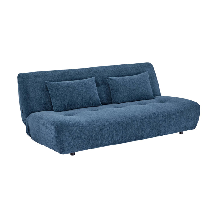 Banquette convertible tissu chenille 3 places KLIK