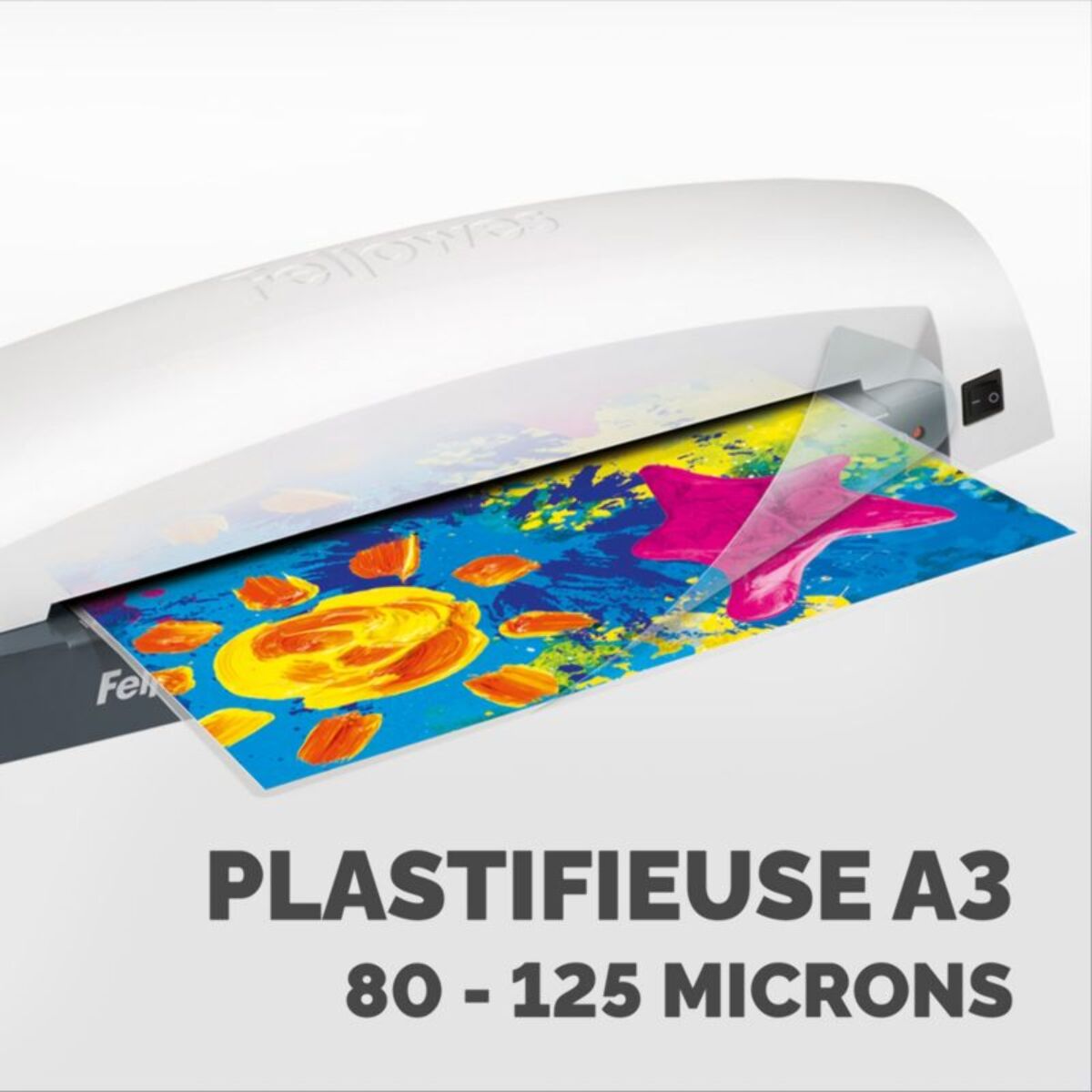 Plastifieuse FELLOWES LUNAR A3 125 microns