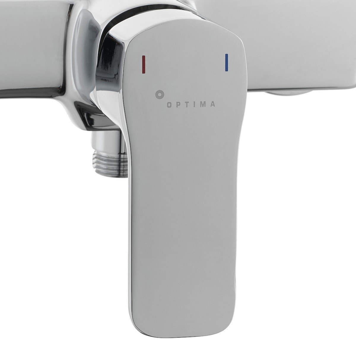 Cube Way mitigeur de douche sans set de douche, 150 mm, chrome (CU268)