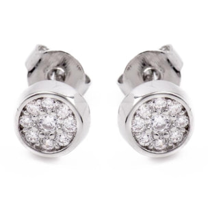 Pendientes Lux by Lux acabados plata
