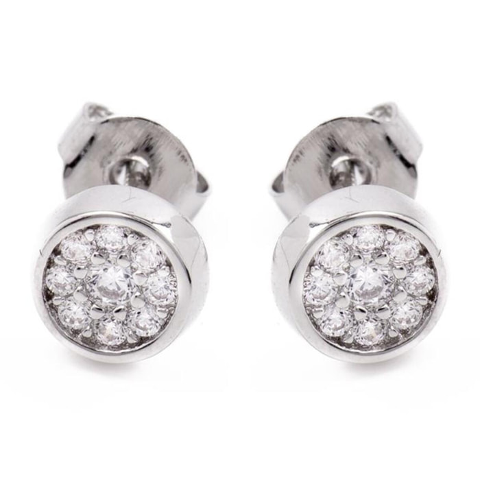 Pendientes Lux by Lux acabados plata