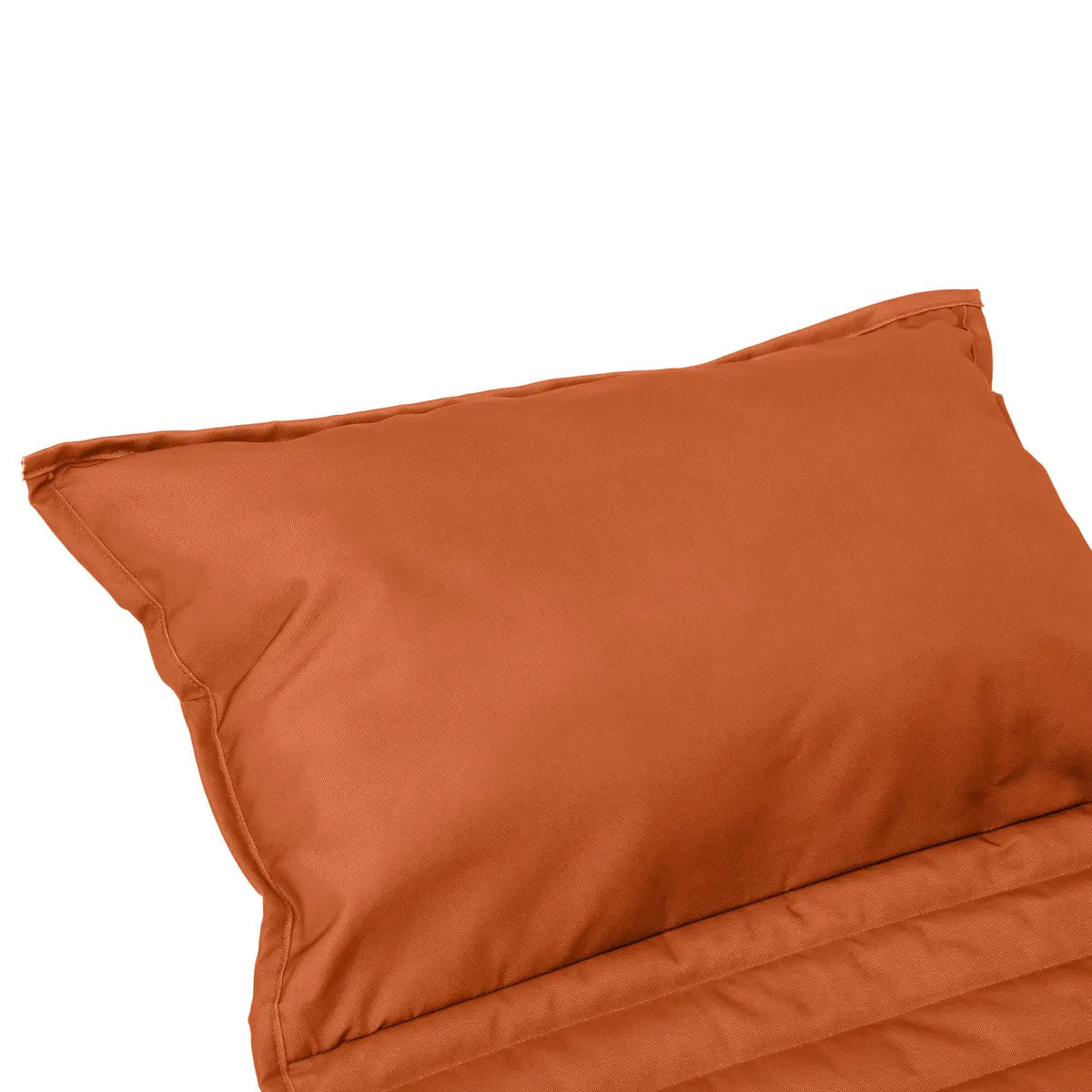 Coussin de transat enroulable "Adiya" ambre 180x60cm en polyester