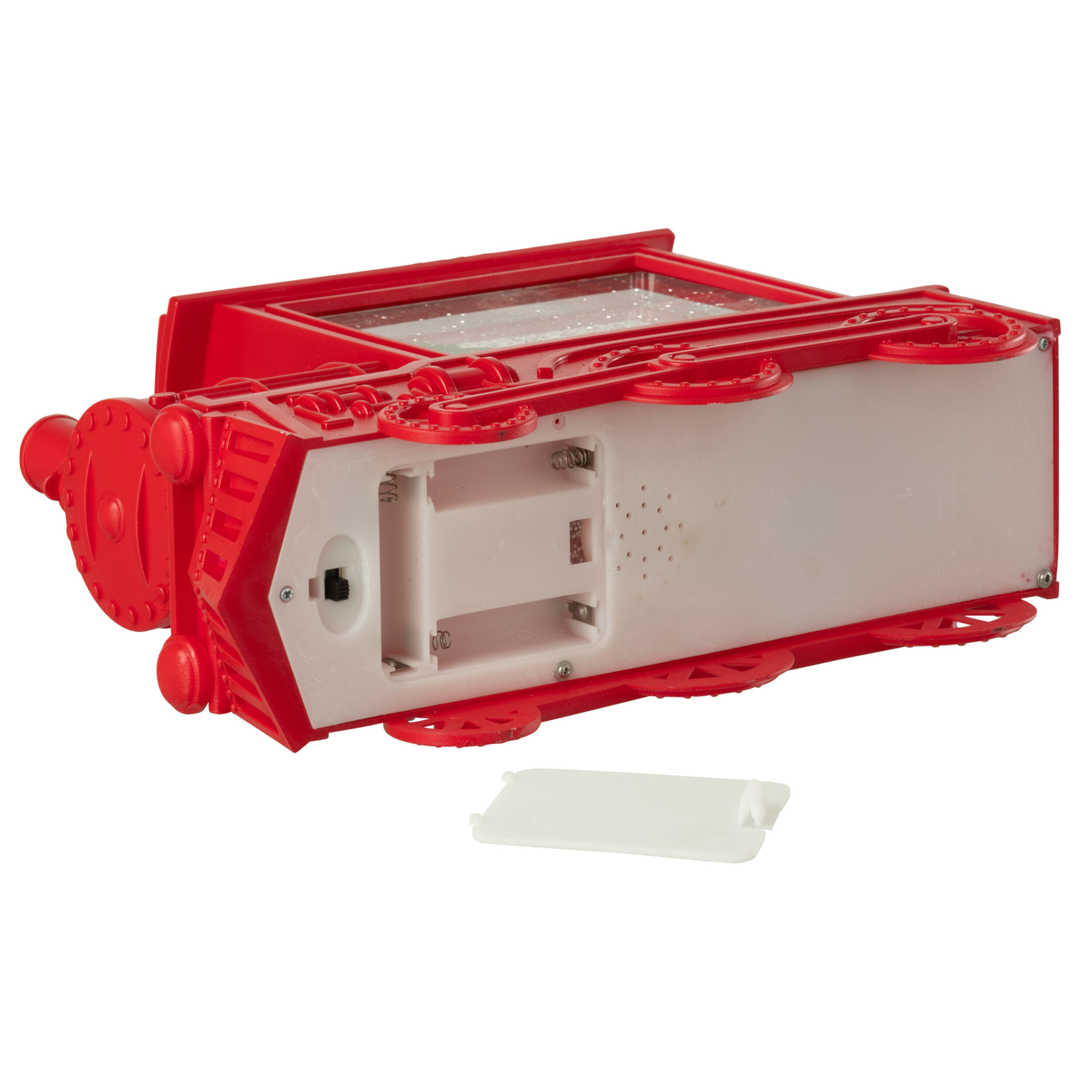 J-Line décoration Locomotive - plastique - rouge