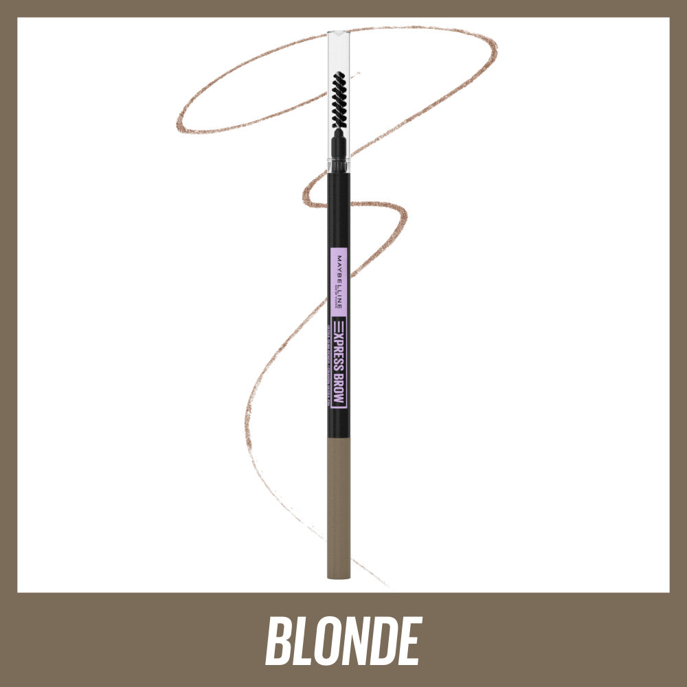 Maybelline New York Brow Ultra Slim Crayon à sourcils rétractable Blonde