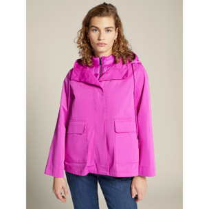 Elena Mirò - Parka in nylon riciclato con gilet staccabile - Fucsia