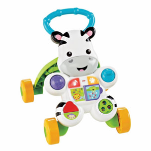 Fisher-Price Zebra Primi Passi Spingibile Giocattolo Elettronico Educativo unisex Fisher-Price