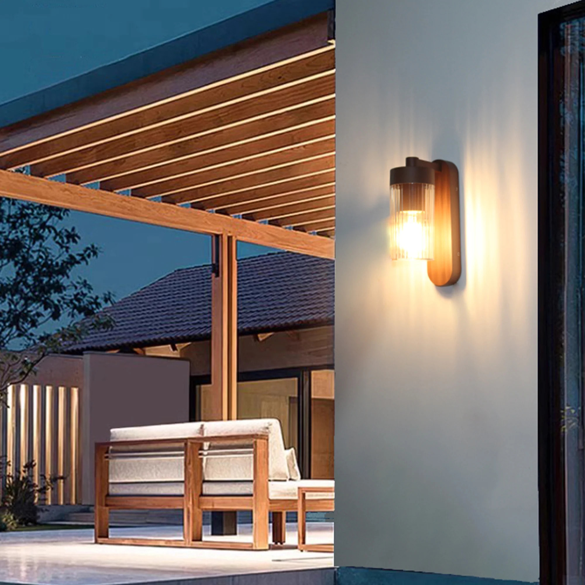 Applique murale secteur CLARA E27 H24cm