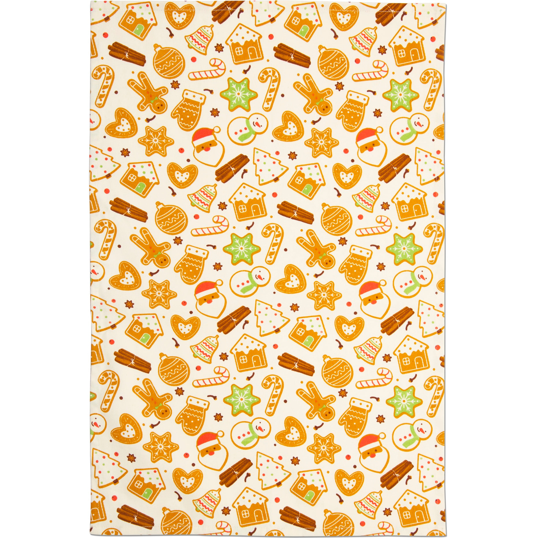 Set torchon avec manique et gant de cuisine Excelsa – Wonderful Ginger, Coton Multicolore