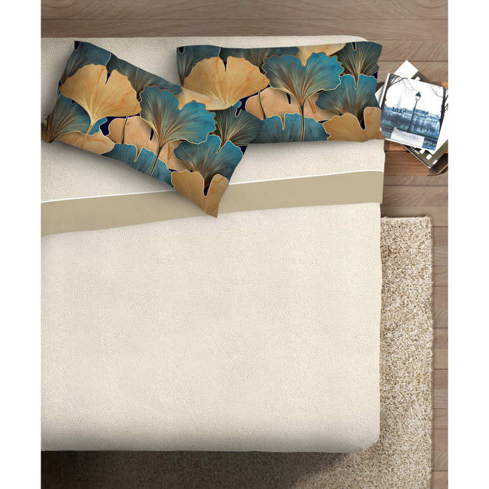 Completo letto 1 Piazza e mezzo IPERSAN fotografico Fine-Art Gingko