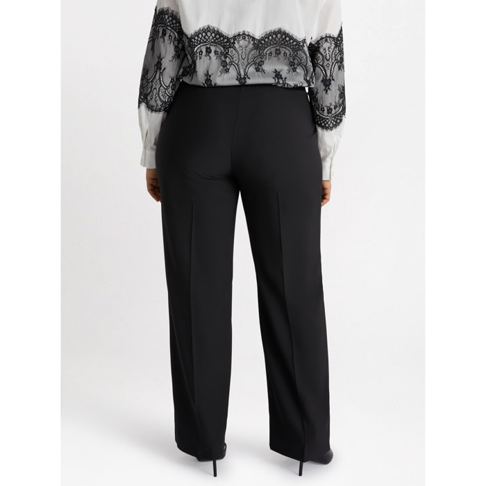 Fiorella Rubino - Pantaloni dritti - Nero