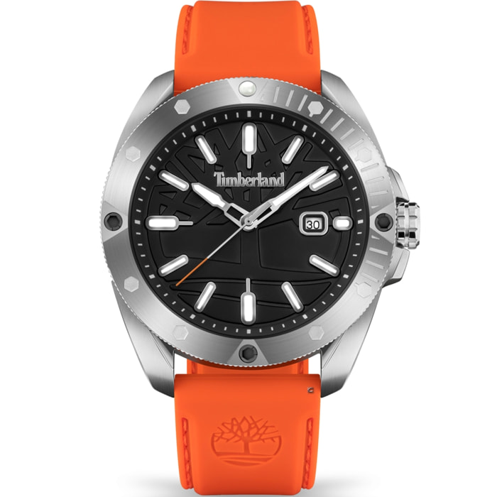 Reloj Timberland TDWGN2102902 Hombre Analogico Cuarzo con Correa de Silicona