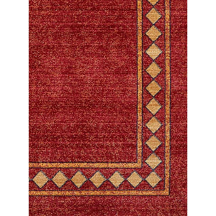 Tapis salon et chambre tissé motif simple PUMI