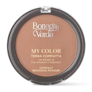 My color - Polvos bronceadores compactos - con extracto de Flores de Azahar y Vitamina E - efecto bronceado natural (8 g)