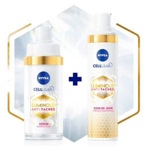 Pack de 2 - Sérum Correcteur NIVEA Anti-taches CELLULAR LUMINOUS630 30 ml