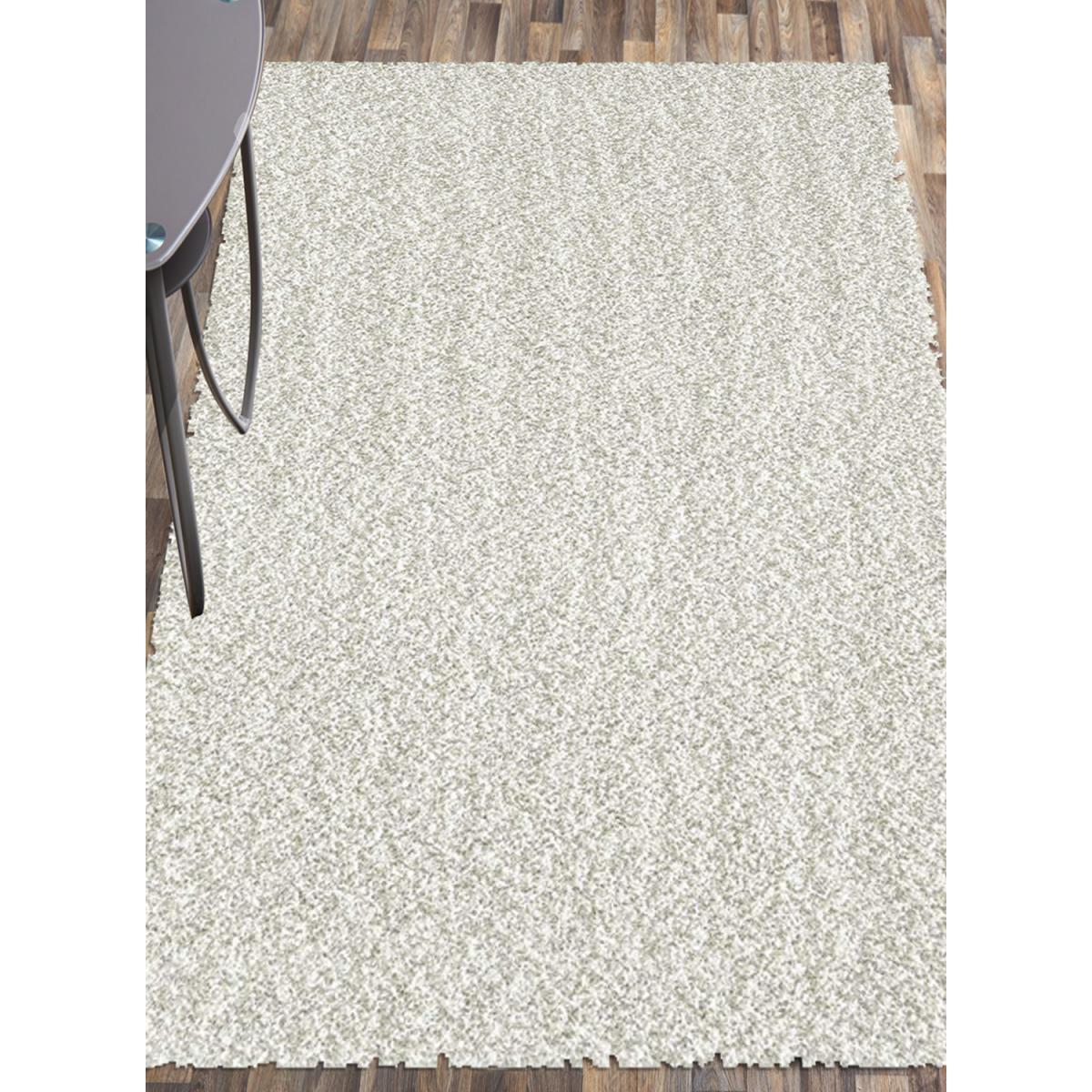 Tapis shaggy tissé motif uni DOSU