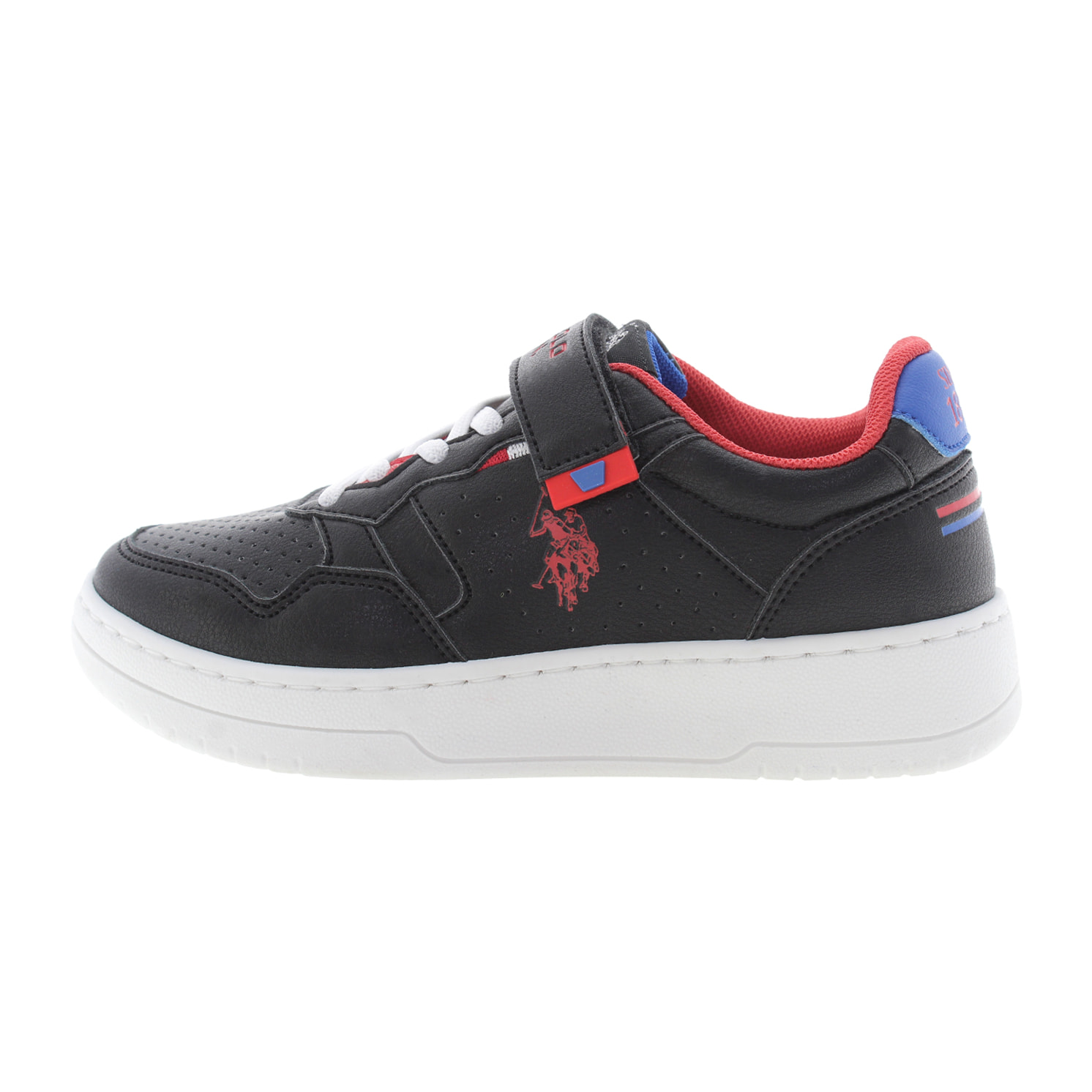 Sneakers U.S. Polo Assn. nero-rosso