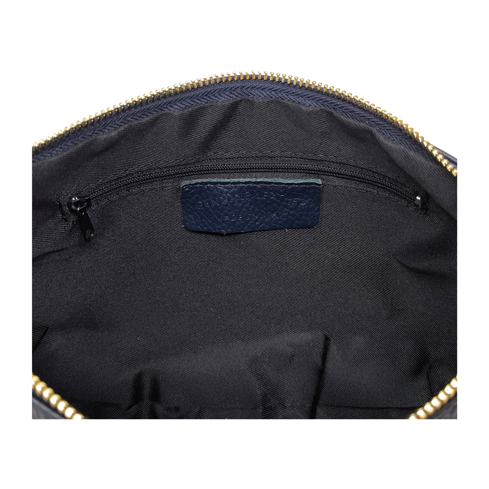Borsetta a Tracolla Clutch in Vera Pelle Made in Italy