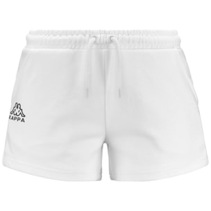 Pantaloncini Kappa Donna LOGO EDILIE Bianco