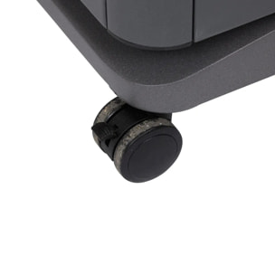 Coffre de rangement 920L Alumia gris graphite en aluminium