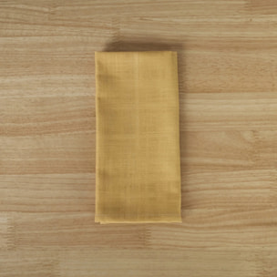 Lot de 2 serviettes Lesa 125 2 - Moutarde